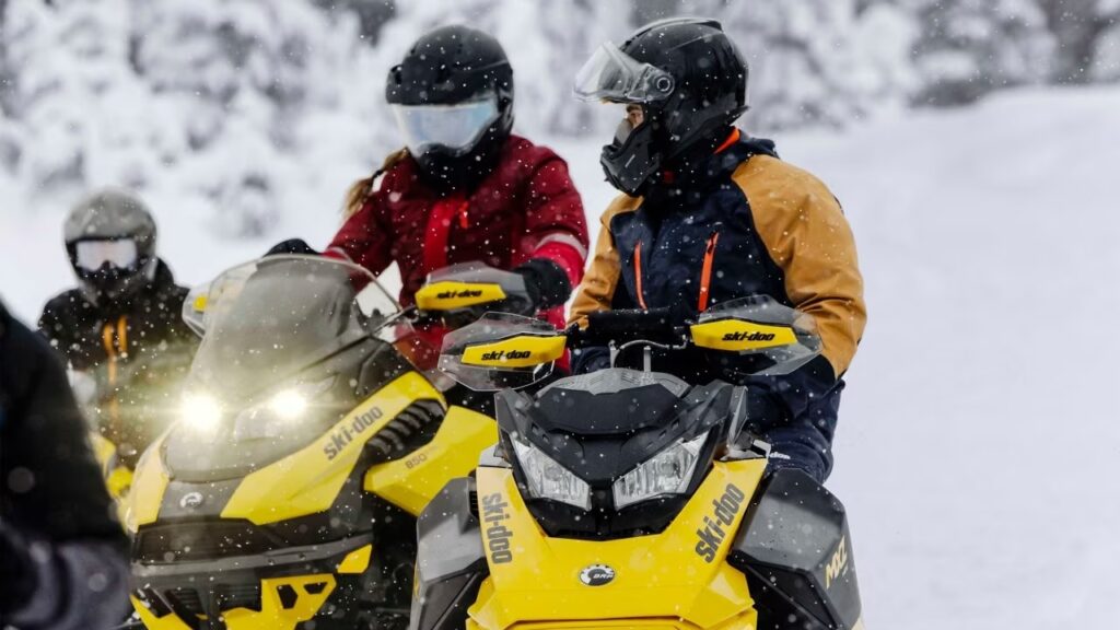 snowmobile riding for beginners